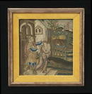 Needlework, Framed, 16th or 17th Century