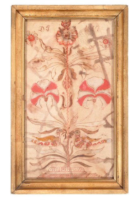 Fraktur, Pennsylvania Dutch, dated 1817