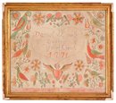 Fraktur, Pennsylvania Dutch, dated 1771