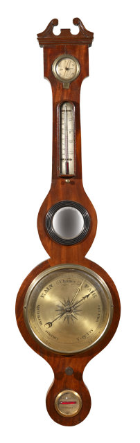 Barometer, English Banjo c.1810-1820