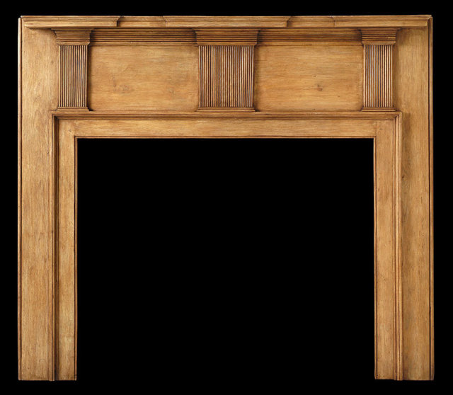 2005/1012 Delaware Valley Neoclassic Mantel c.1790-1810