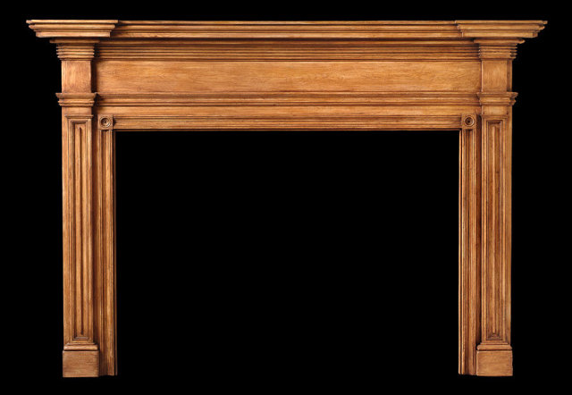 2005/1015 Philadelphia Neoclassic Mantel c.1810-1820