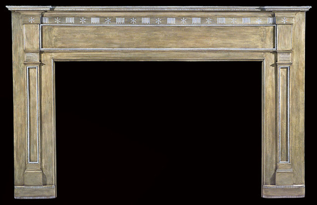2005/1025 Hudson Valley White Pine Mantel c.1805-1820
