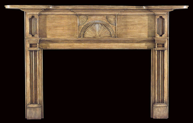 2006/1030 Maryland Fan Mantel c.1810-1830