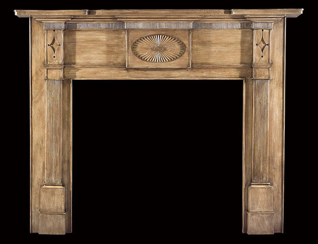 2006/1031 New England Fan Mantel c.1810-1820