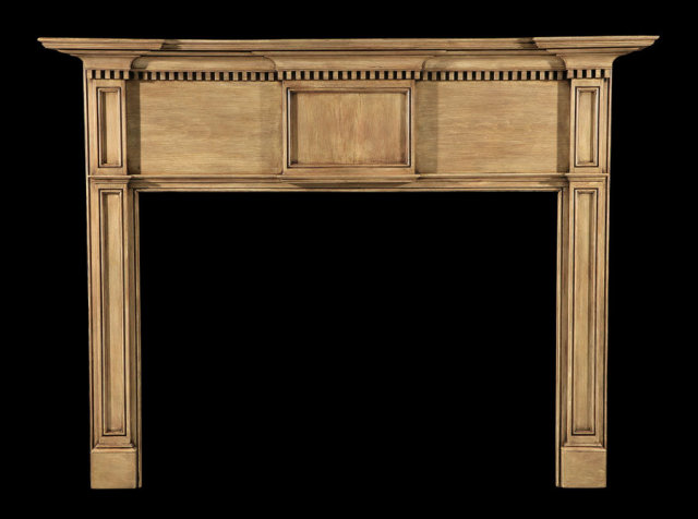 2006/1037 Federal White Pine Neoclassic Mantel c.1800-1810
