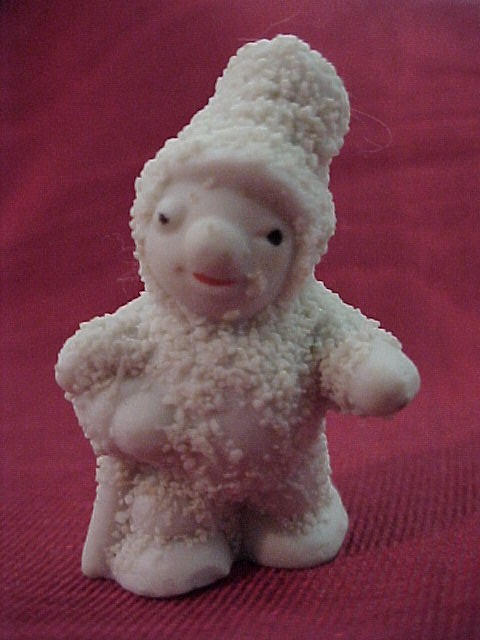SNOW BABY with Top Hat and Cane - old