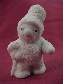 SNOW BABY with Top Hat and Cane - old