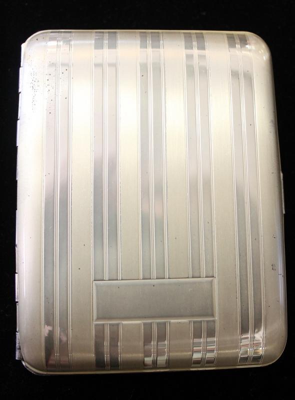 Sterling Silver Cigarette / Card Case by Elgin