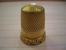 14K Gold Thimble