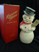 Snowman Paper Machie in Box Kentucky Tavern