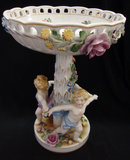 Von Schierholz Cherub Porclain Compote