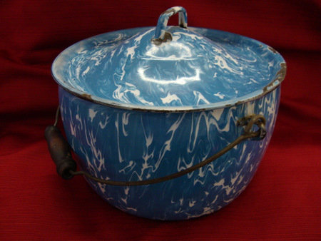 Blue Granite Kettle