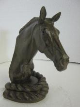 Horse Head Book Ends