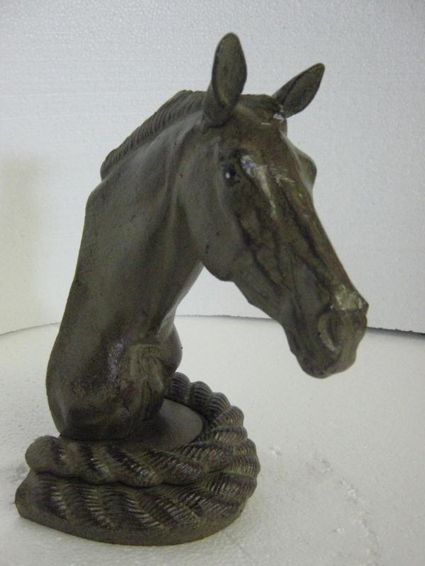 Horse Head Book Ends