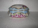 Porcelain Painted Jewelry Box