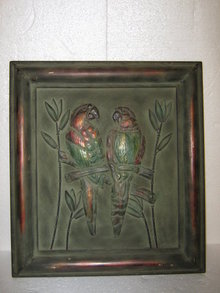 Parrot Tin Wall Hanging