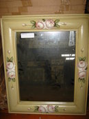 Painted Hanging mirror