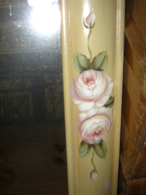 Painted Hanging mirror