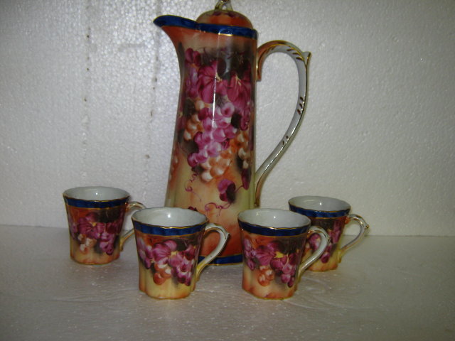 Grape Chocolate tea Set