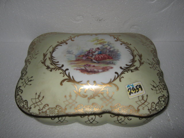 Porcelain Jewelry Box