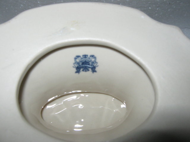 Center Platter- Flow Blue