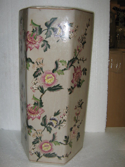 Umbrella Stand Floral Pattern