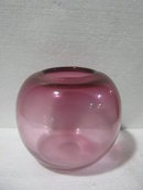 Cranberry Glass Bowl