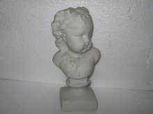 Child's Bust- Bisque Style Porcelain