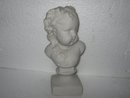 Child's Bust- Bisque Style Porcelain