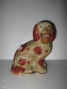 Porcelain Dog figure