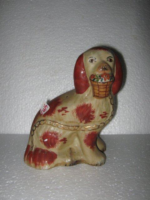 Dog Stafforshire Sitting Dog