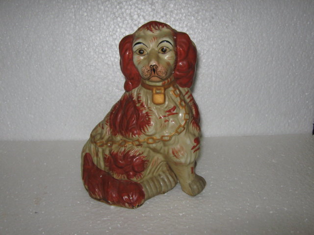 English Staffordshire Style Dog Figures
