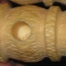 Pair (2) Antique Indian Ivory Legs