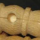 Pair (2) Antique Indian Ivory Legs