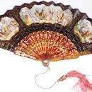Lovely 19th Cen. Hand Painted Fan