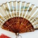 Lovely 19th Cen. Hand Painted Fan