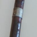 An Interesting nautical Cane w/ a Two-Piece Whale Ivory Handle
