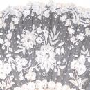 Anique Mother of Pearl & Ivory Hand Painted Fan