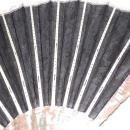 Anique Mother of Pearl & Ivory Hand Painted Fan