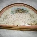 c1870 Duvelleroy Mother of Pearl Hand Painted French France Fan