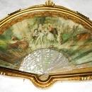 1870 Double Signed Duvelleroy Mother of Pearl Fan