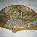 1870 Double Signed Duvelleroy Mother of Pearl Fan