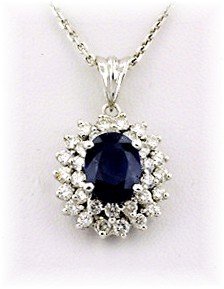 4.30 CARAT KAYANITE GEMSTONE Superb Cobalt Blue Color, set White Diamond Ring