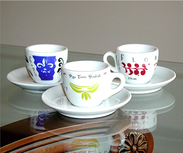 Debra Reinhart * Designer Espresso Set. Italy
