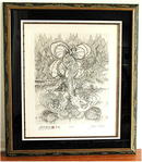 KAWABATA * Nobel Prize Historia. Engravings from the Attellier