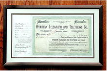 Extremely Rare * Hawaiian Telephone & Telegraph Co.