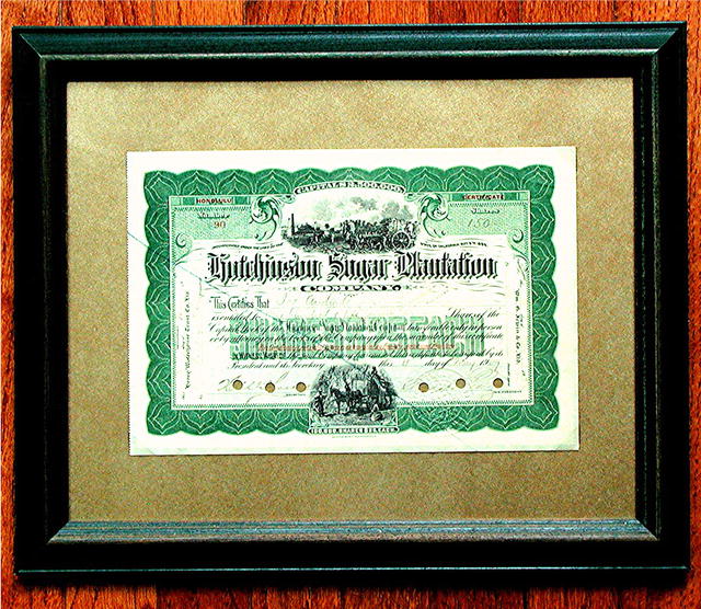 Hutchinson Sugar Plantation 1909 Honolulu, Hawaii