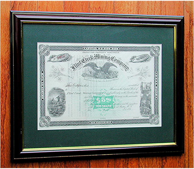 FLINT CREEK MINING COMPANY