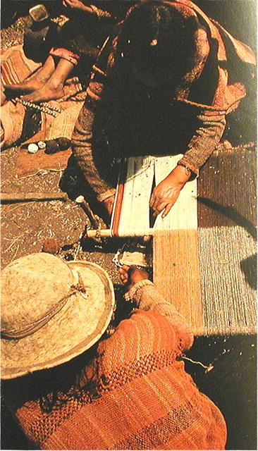 BOLIVIA. Tari - Early Ritual Cloth.